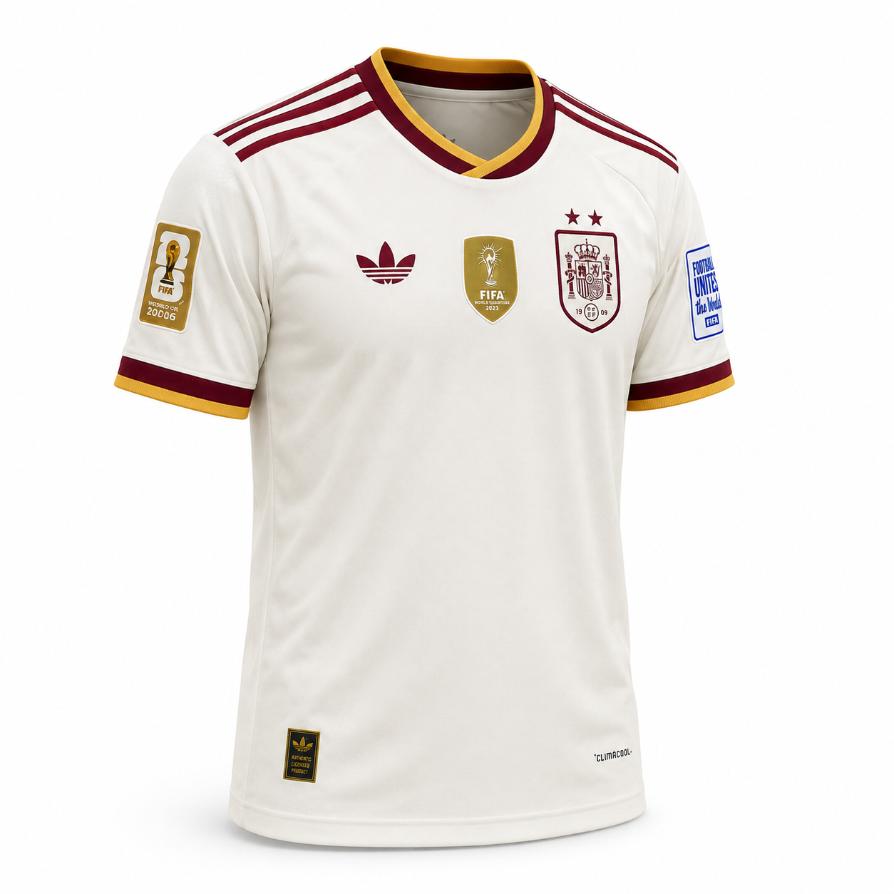 Camiseta España Campeona 2026 – Blanca