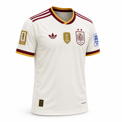 Camiseta España Campeona 2026 – Blanca